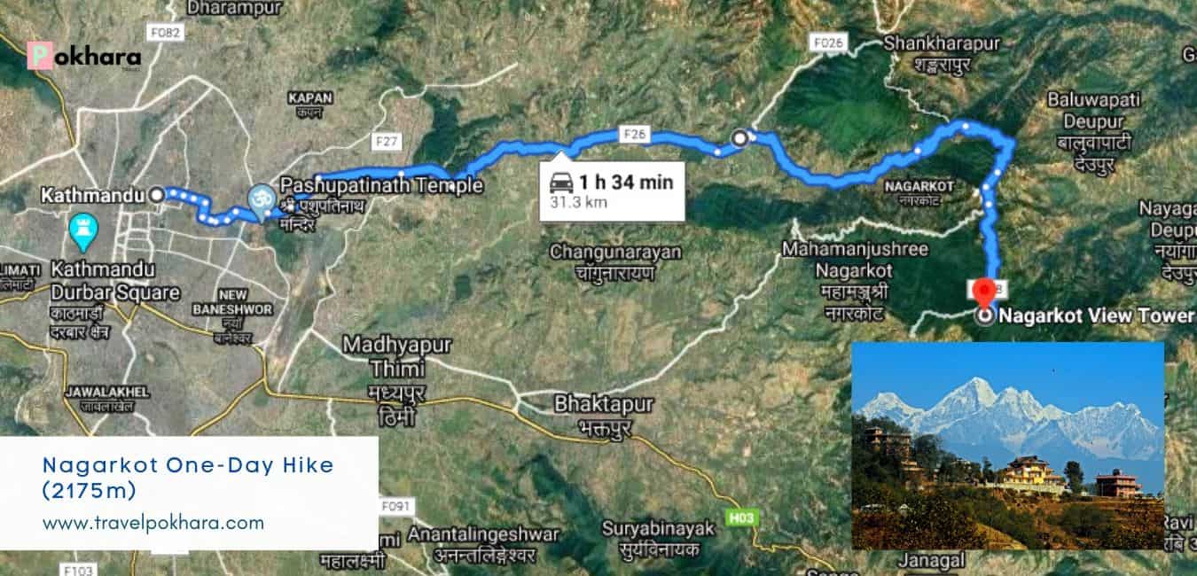 Nagarkot Hike near kathmandu