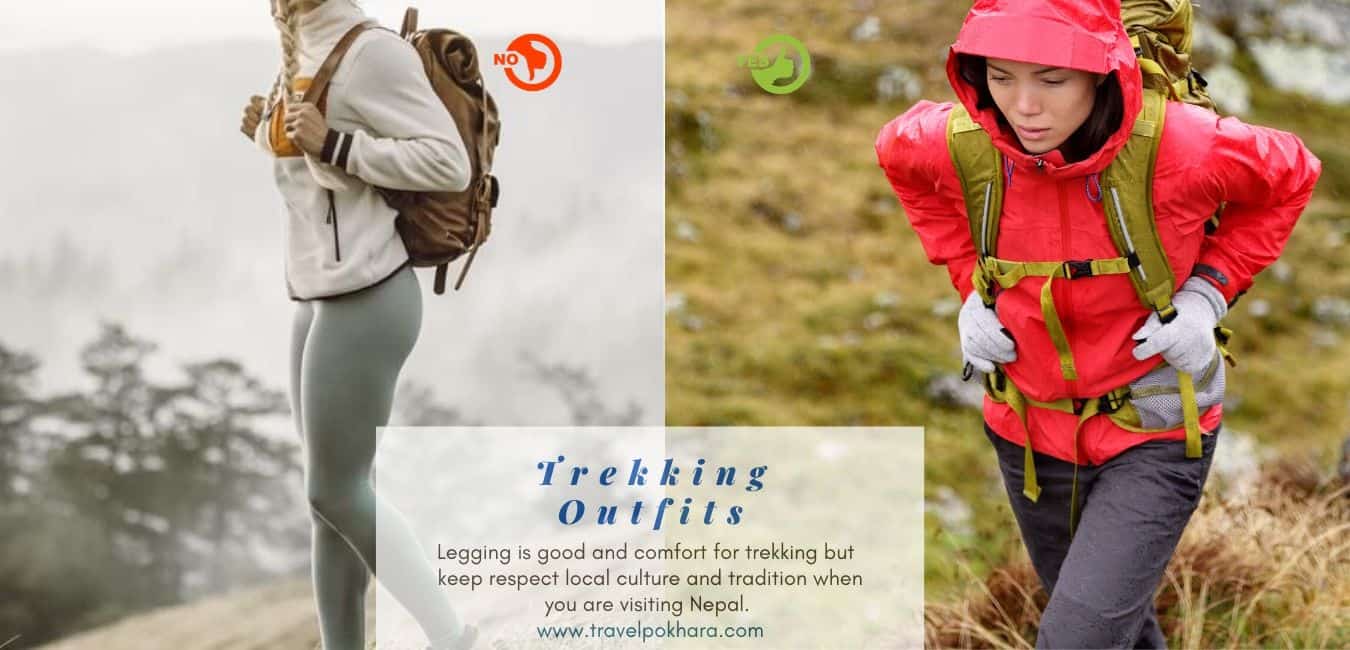 Legging is Comfort for Trek, but you might not wear in Nepal